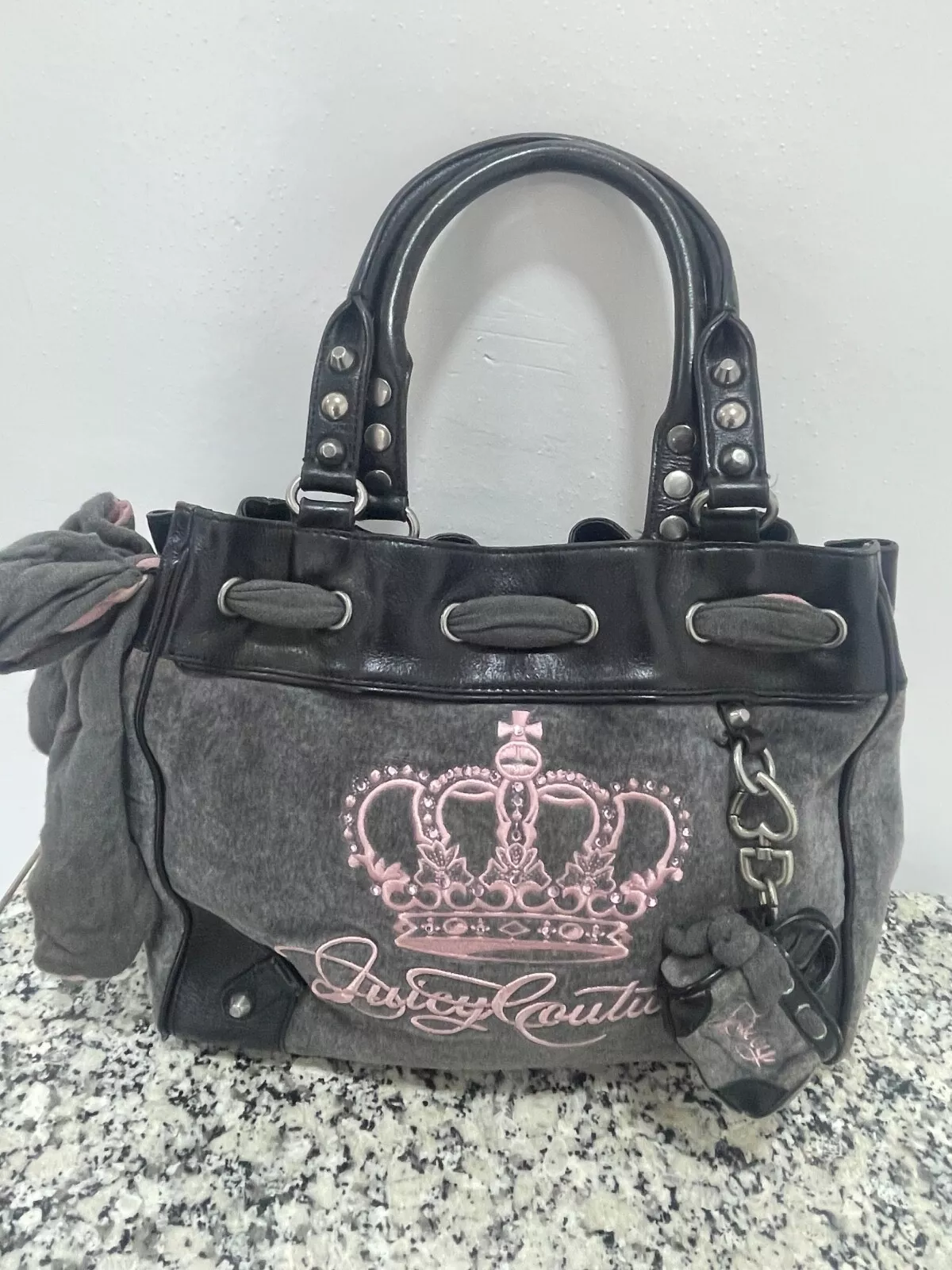 Vintage Y2k Juicy Couture Velvet Bag