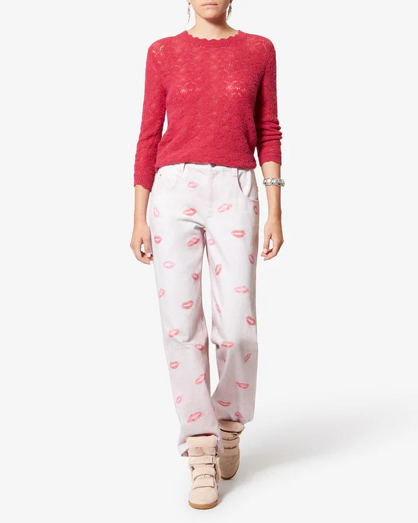 Bekett leather wedge sneakers