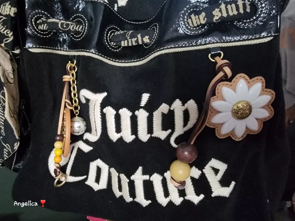 Juicy Couture Black Daisy Daydreamer Set