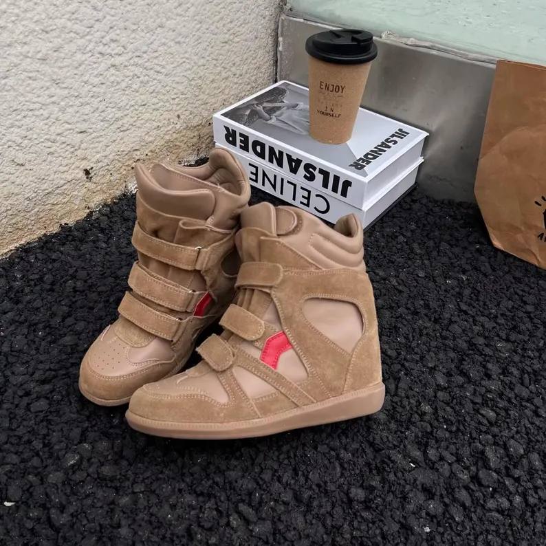 Vintage 2000s Wedge Sneakers – Y2K Platform Shoes – Choose Your Color