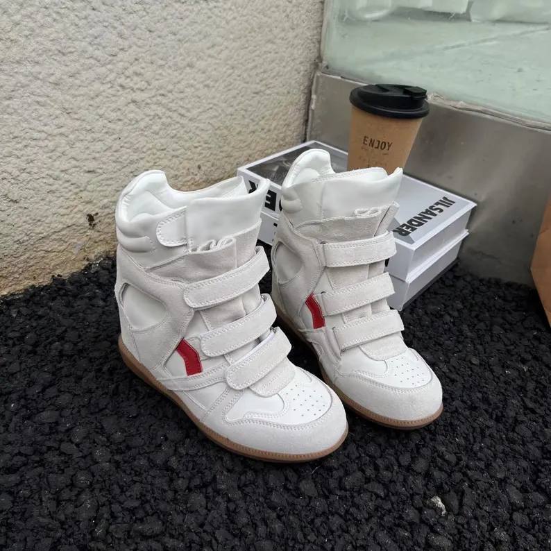 Vintage 2000s Wedge Sneakers – Y2K Platform Shoes – Choose Your Color