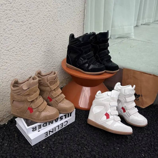 Vintage 2000s Wedge Sneakers – Y2K Platform Shoes – Choose Your Color
