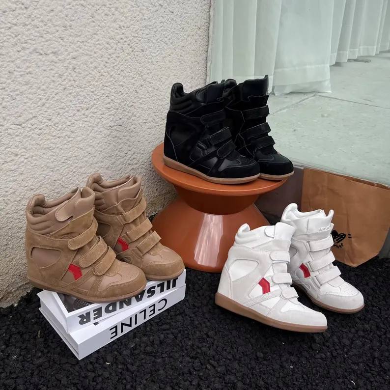 Vintage 2000s Wedge Sneakers – Y2K Platform Shoes – Choose Your Color