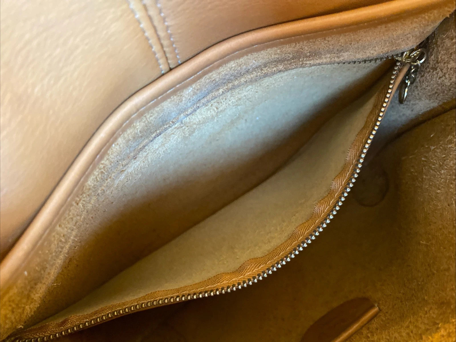 RARE Vintage Coach Ergo Flap 9034 Brown Glove Tanned Leather Excellent Condition