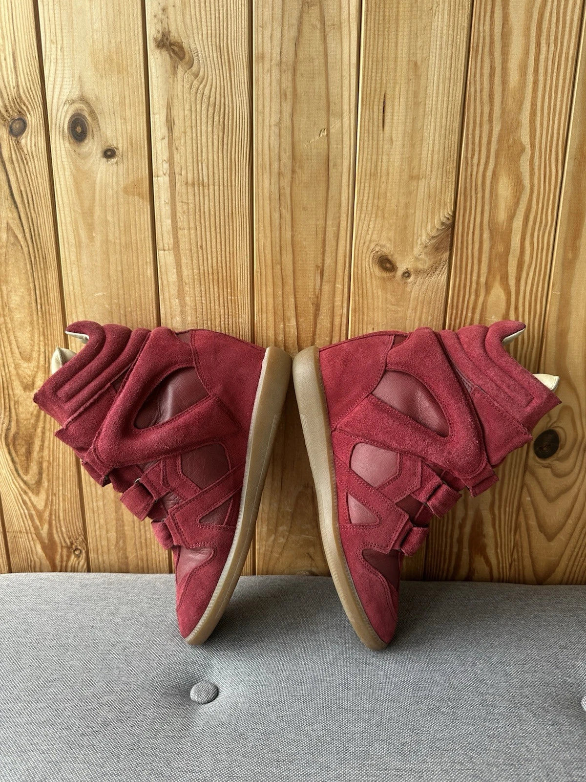Isabel Marant Hi-Top Beckett Shoes Sneakers 100% ORIGINAL